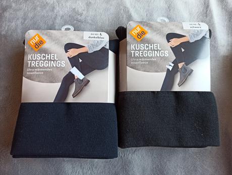 Zateplené nohavicové legíny, 44-48, 44 / 46 / 48 / l / xl