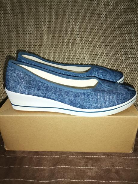 Dámske topánky, balerínky, plátenky č. 39, 39