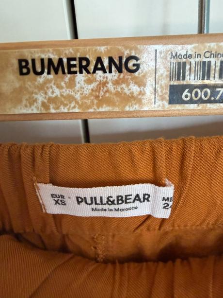 Pull&bear voľné nohavice xs, pull&bear,xs