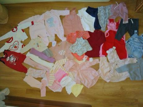 Balík veci 50/56/62/68, 50–62