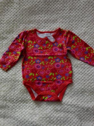 4 x bodynko s dlhymi rukavmi 62/68, f&f,62