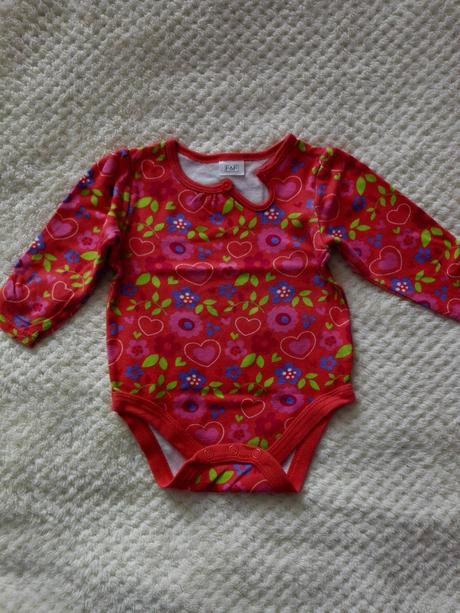 4 x bodynko s dlhymi rukavmi 62/68, f&f,62