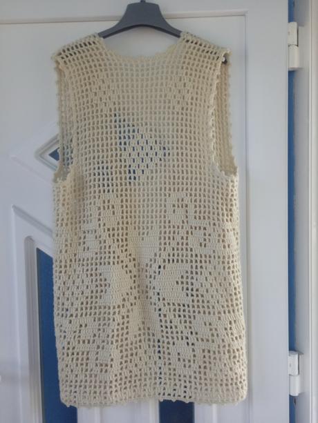 Bézová vesta m/l, l