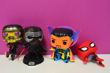 Spiderman star wars funko pop, 