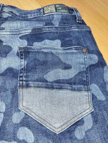 Riflové kraťasy/šortky, veľ. 164/170, c&a,164