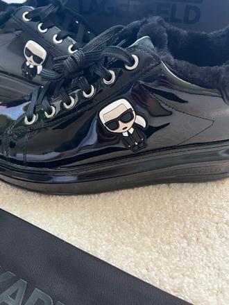 Tenisky karl lagerfeld s kozusinou, karl lagerfeld,39