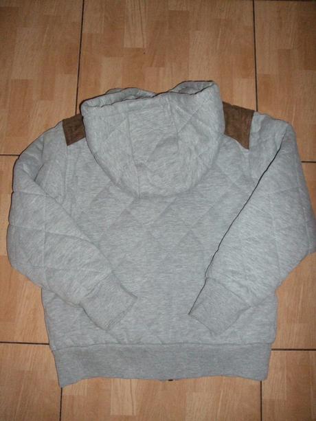 Sivá prešívaná bundička rebel, rebel,140