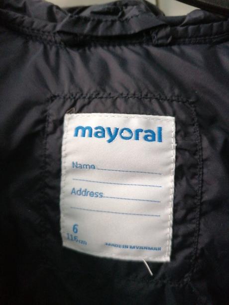 Mayoral bunda 116, mayoral,116