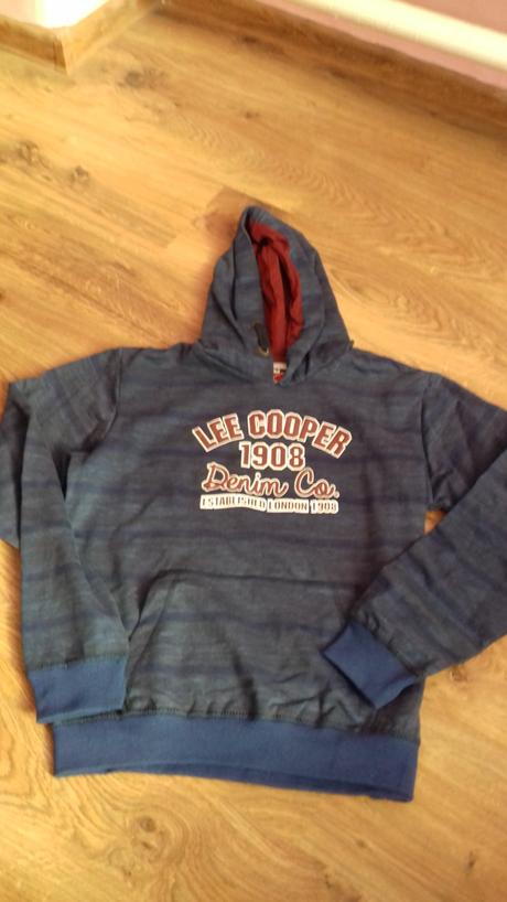 Chlapčenská mikina s kapucňou, lee cooper,152