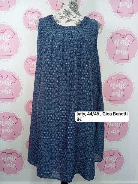 Vzorované šaty 44/46, gina,44