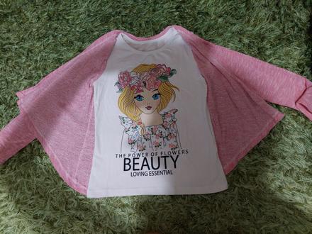 Tričko s dlhým rukávom, 128