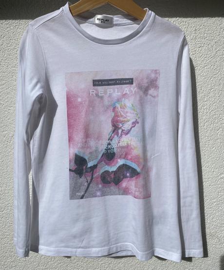 Detské tričko a dlhým rukávom replay, replay,128