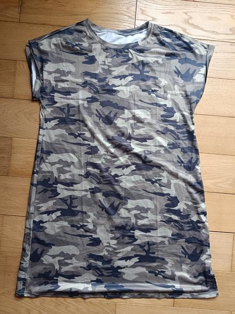 Maskáčové šaty, xl