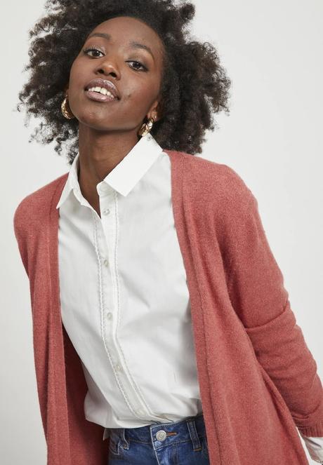 Dámsky kardigan vila - dusty cedar, s