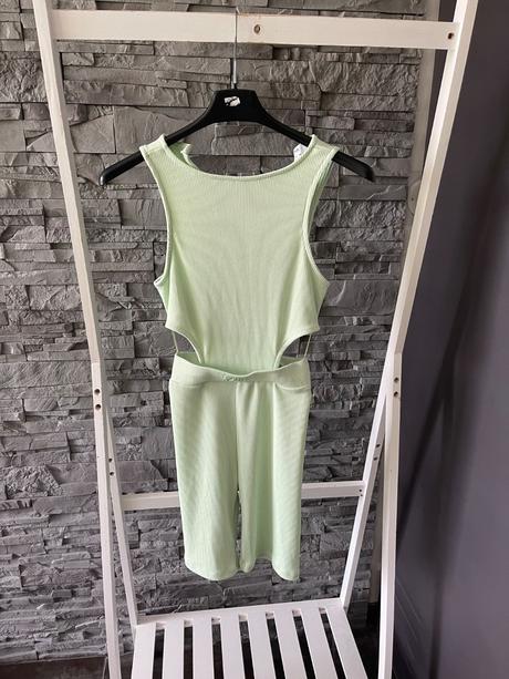 Bershka nohavic overal v.s, bershka,s