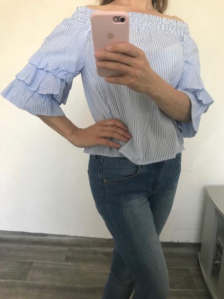 Príjemný top/blúzka, s