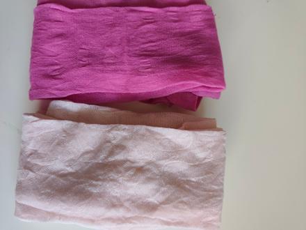 Dievčenské silónky vzorované, 140