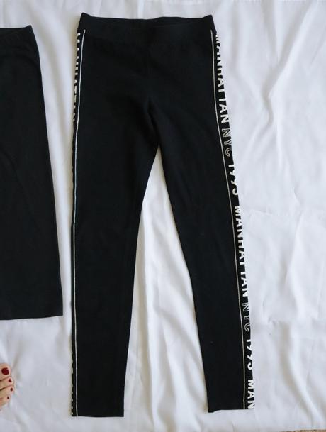 Legíny - super stav, h&m,140