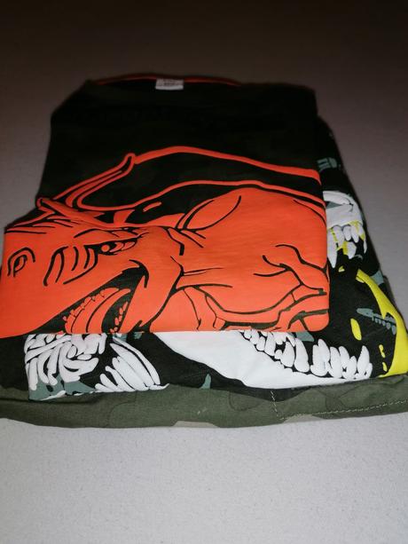 Maskáčové t-rex 2 tričká a šortky, 122