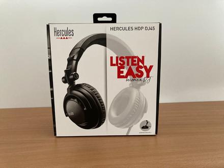 Hercules hdp dj45 slúchadla, 
