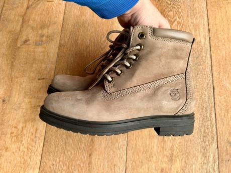 Timberland kožene topánky s nubbuco kožou 36, timberland,36