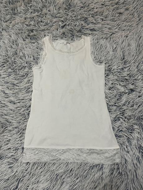 Dievčenské tielko biele, charles vögele,140