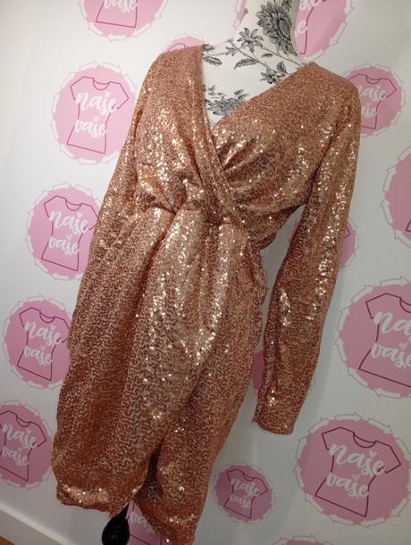 Trblietavé šaty l/xl, xl