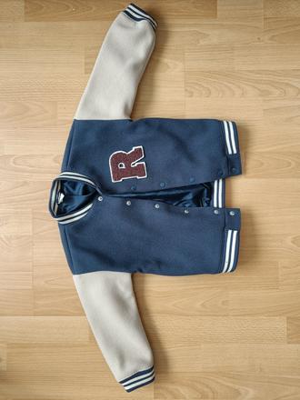 Podšitá bejzbalová bunda r, h&m,104