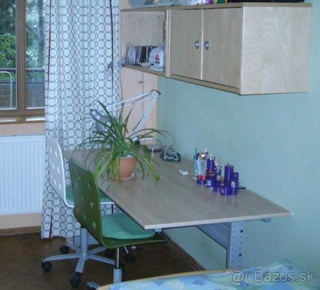 Nábytok do detskej,študentskej izby, stôl, skrinky, 