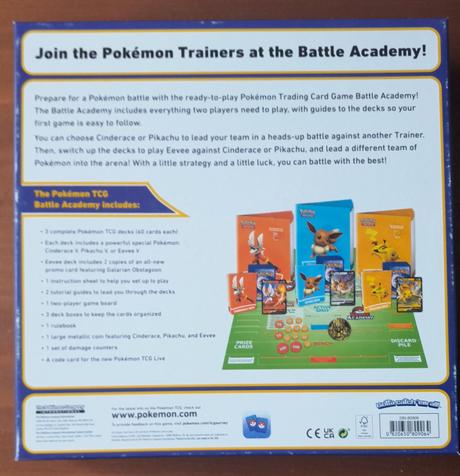 Hra pokemon battle academy, 