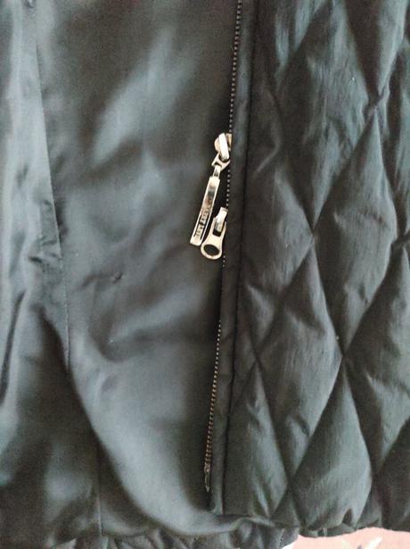 Vetrovka - páperovka s pravou kožušinou, xs