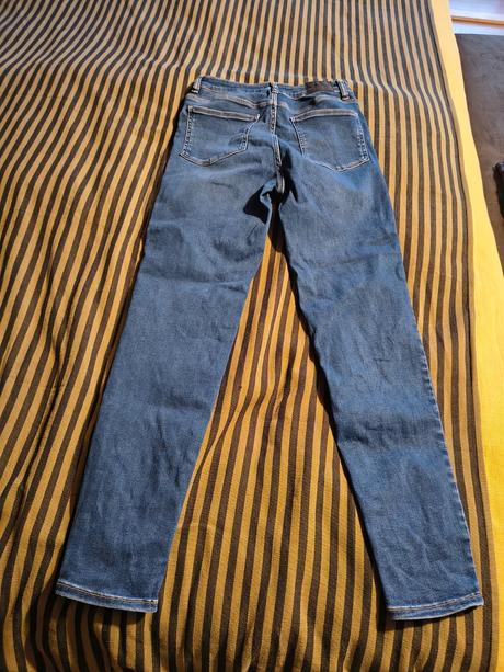 Rifle skinny s vysokým pásom, tchibo,38