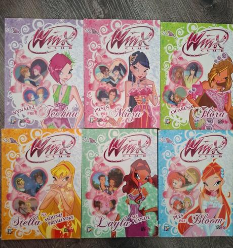 Knihy winx club,