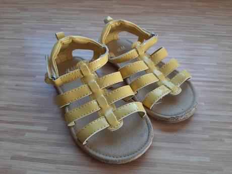 Citronove sandalky, h&m,24
