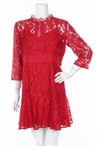 Šaty mini červené alebo tunika predĺžená, 44