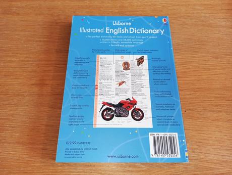 Usborne illustrated english dictionary, 