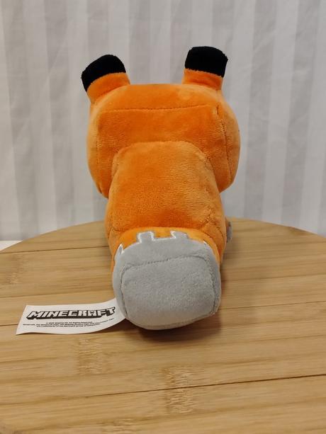 Zberateľská plyšová líška fox, minecraft, 19 cm,