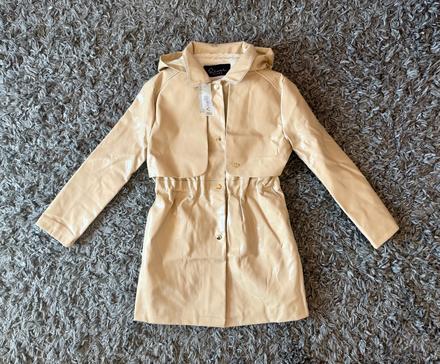 Prechodný kabát/zateplený pogumovaný kabátik, river island,134