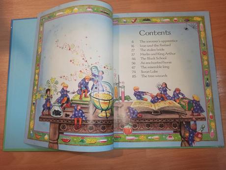 Usborne stories of wizards,