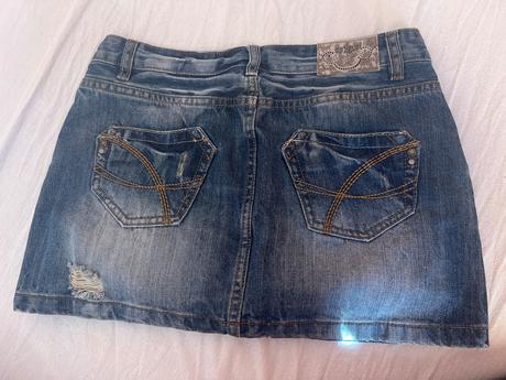 Mini riflova suknicka velkost m, m