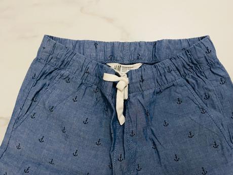 Namornicke kratke nohavice, h&m,134