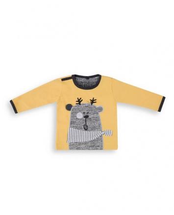 Tričko s dlhým rukávom z kolekcie forest, 80 / 86 / 92