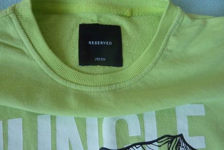 Limetkovo-zelená mikina,v.152, reserved,152