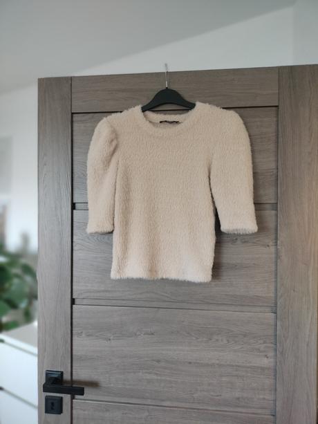Top krémový, bershka,xs