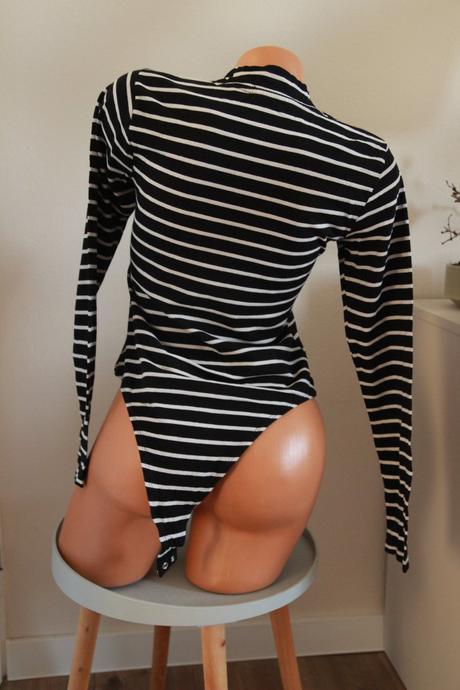 Bavlnené body tričko, m/l, h&m,m