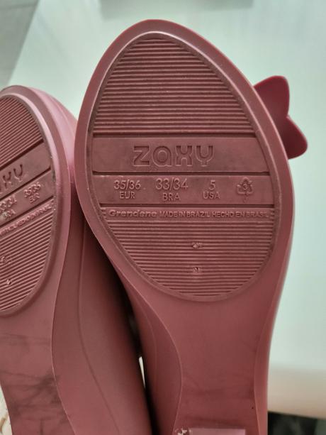 Damske baleriny, zaxy,35