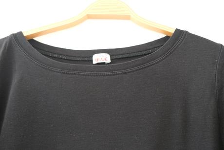 Čierne tričko 3/4 rukávom, f&f,40