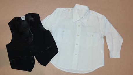 Košeľa s vestičkou velk. 98, 98