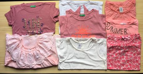 Letný balíček pre dievčatko veľ. 122/128, 122–134