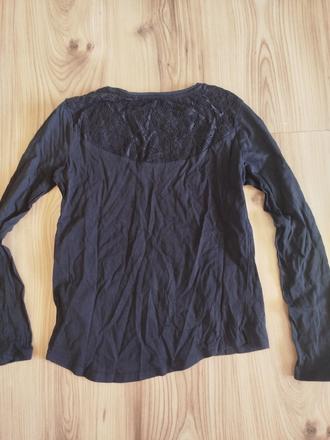 Tričko s cipkou, h&m,146